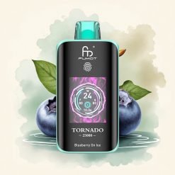 Fumot Tornado 25000 Puffs Arándano en Hielo con Pantalla HD y 700mAh