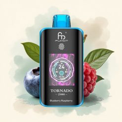 Fumot Tornado 25000 Puffs Arándano Frambuesa Pantalla HD Batería 700mAh Nicotina 5%