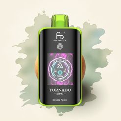 Fumot Tornado 25000 Puffs Doble Manzana HD Pantalla 700mAh Tipo-C