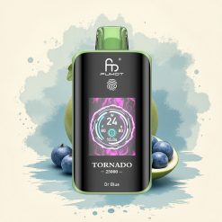 Fumot Tornado 25000 Puffs Dr Azul Pantalla HD Batería 700mAh Nicotina 0/2%/3%/5%