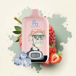 Fumot Tornado Digital Box 12000 Puffs Helado de Fresa con 20ml y 550mAh