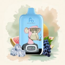 Fumot Tornado Digital Box 12000 Puffs Limón Rosado con Malla y 550mAh