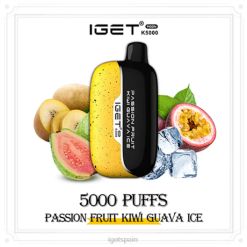 igae spain- 6200N212 maracuyá kiwi hielo de guayaba iget bar iget luna 5000 caladas