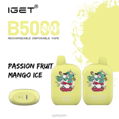 igae spain- 6200N312 hielo de mango y maracuyá barra iget iget b5000