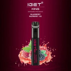 igae spain- 6200N636 hielo de frambuesa y mora barra iget rey iget - 2600 inhalaciones