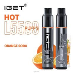 IGET bar discount- 6200N481 soda de naranja iget bar store iget hot - 5500 inhalaciones