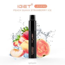 IGET bar discount- 6200N651 melocotón guayaba fresa hielo iget bar store iget legend - 4000 caladas