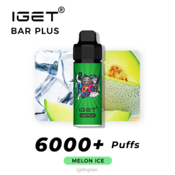 IGET bar sale- 6200N250 hielo de melón iget eshop iget bar plus 6000 inhalaciones