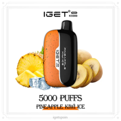 IGET bar spain- 6200N224 hielo de piña y kiwi Venta de barra iget iget moon 5000 puffs