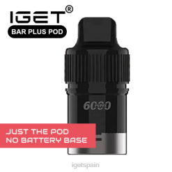 IGET bar spain- 6200N678 sandía solo lichi Venta de iget bar iget bar plus - solo cápsula - sandía lichi - 6000 caladas (sin base de batería)