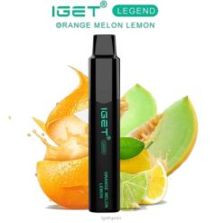 IGET sale- 6200N602 naranja melón limón descuento iget vape iget legend - 4000 inhalaciones