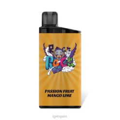 IGET vape- 6200N281 fruta de la pasión mango lima iget vape iget bar 3500 inhalaciones