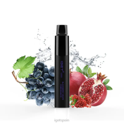 IGET vape- 6200N341 granada de uva mora Iget Vape Iget Legend 4000 inhalaciones