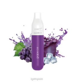 IGET vape- 6200N455 hielo de uva iget vape iget max - 2300 inhalaciones