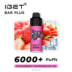 IGET vape sale- 6200N369 hielo de sandia fresa Iget vapes a la venta barra iget sin nicotina más kit de vapeo