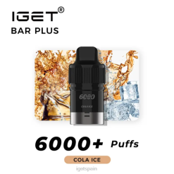 IGET vape spain- 6200N263 hielo de cola Venta de iget vape iget bar plus pod 6000 inhalaciones