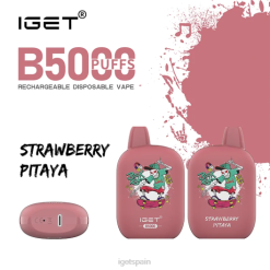 IGET vape spain- 6200N313 pitaya fresa Venta de vaporizador iget iget b5000
