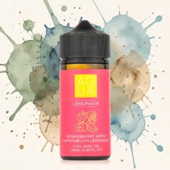 Aqua - Limonada con Fresa, Manzana y Sandía 100ml 70VG