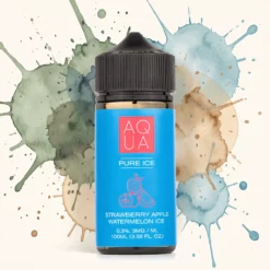 Aqua Puro Hielo - Fresa, Manzana, Sandía con Mentol 100ml