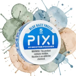 Pixi Sobres de Nicotina Frambuesa Azul Helada 8g 5/10mg