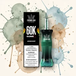 AL FAKHER CLOUD X 60K caladas – Mini narguile premium dual