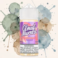 Cloud Nurdz - Fresa Uva 100mL 70VG/30PG Listo para Vapear