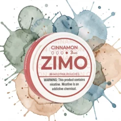 Bolsas de Nicotina Zimo Canela - 20 unidades, sin tabaco