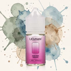 Daze Liqmate Uva Sakura 30 ml Sal de Nicotina 50/50 VG/PG